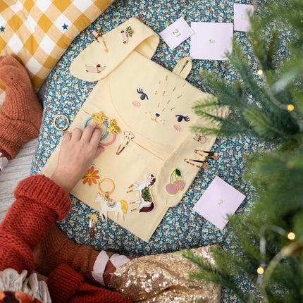 Calendario dell'Avvento pieno di conigli