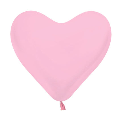 Palloncini Cuore Rosa 30cm 50pz