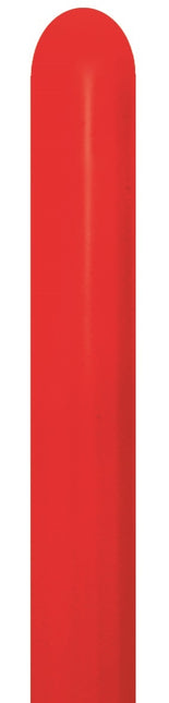 Palloncini da modellare rossi 7,6cm 152cm 50pz