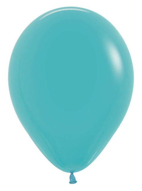 Palloncini blu caraibico 30cm 12pz