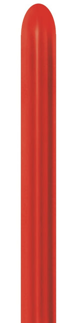 Palloncini da modellare Metallic Red 5cm 152cm 50pz