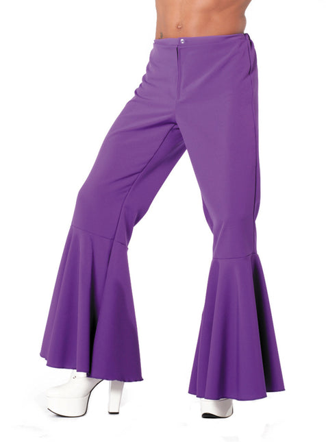 Pantaloni hippie viola