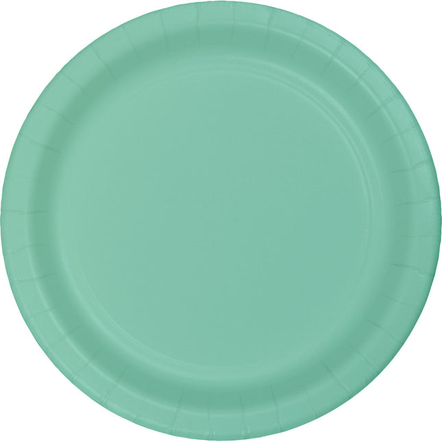 Piatti verde menta 23cm 8pz