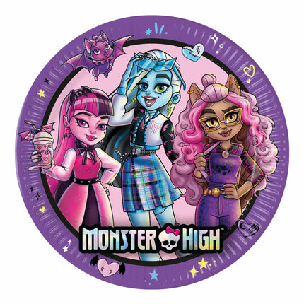 Piatti Monster High 23cm 8pz