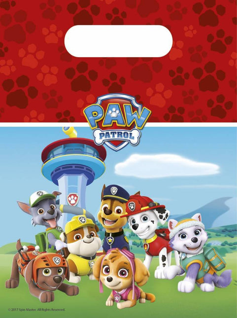 Paw Patrol Sacchetti di condivisione Decorazione 23cm 6pz