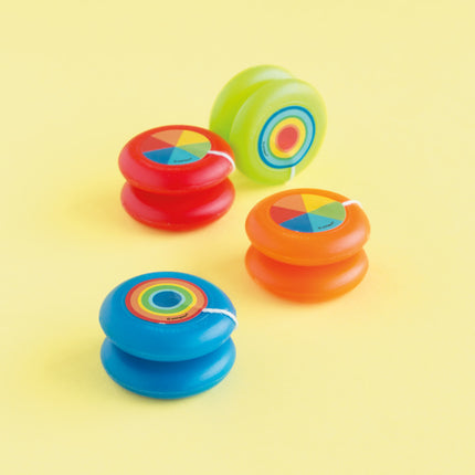 Yoyo colorati 4,1 cm 4 pezzi