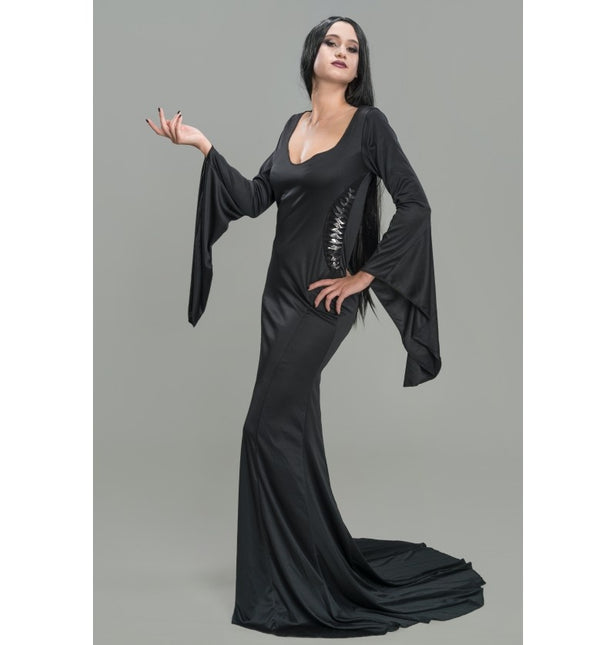 Costume Wednesday Morticia Dress