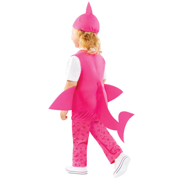 Costume da bambino Squalo Rosa Mamma