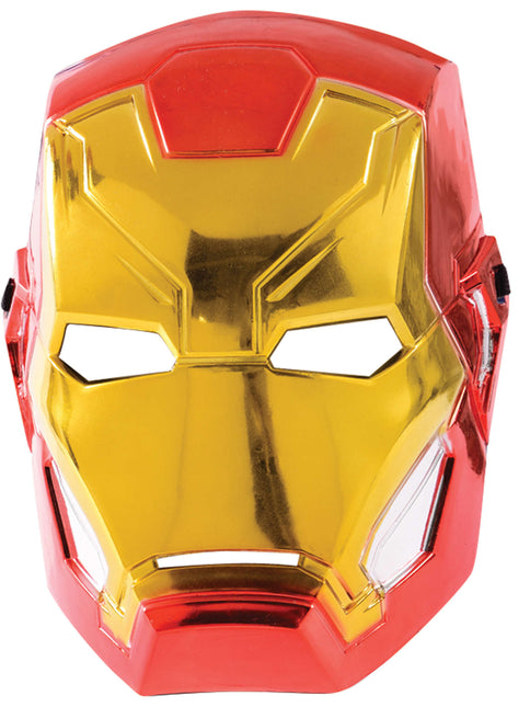 Maschera Iron Man metallizzata