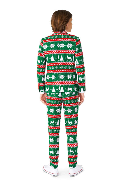 Tuta verde festosa Ragazzo adolescente OppoSuits