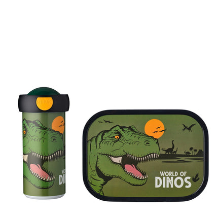 Set pranzo Campus School mug+Lunchbox Dino