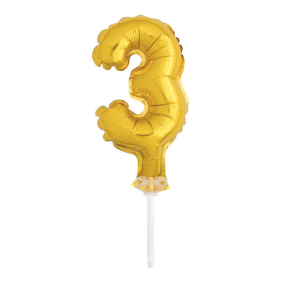 Cake topper Palloncino in foil Figura 3 21cm