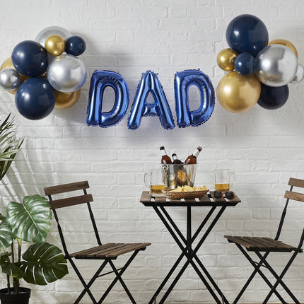 Set di palloncini per la festa del papà fatti in casa