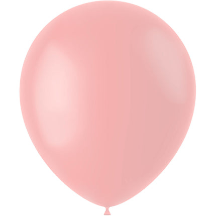 Palloncini rosa chiaro rosa polvere 33cm 100pz