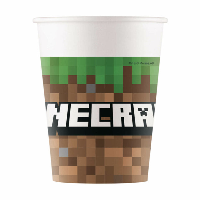 Tazze Minecraft 200ml 8pz