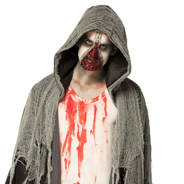 Set trucco Halloween Zombie Zipper