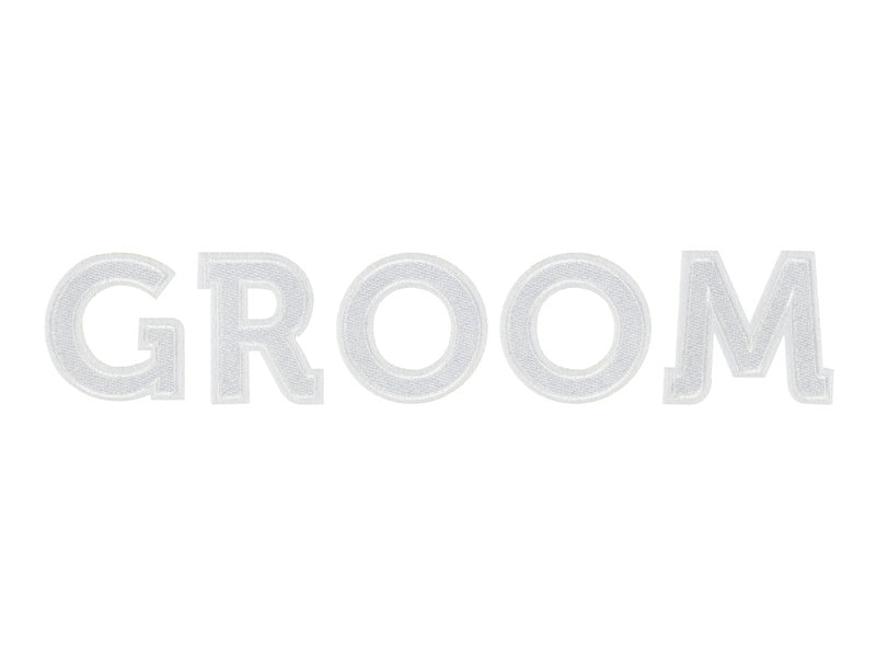 Emblema di ferro Groom 30 cm