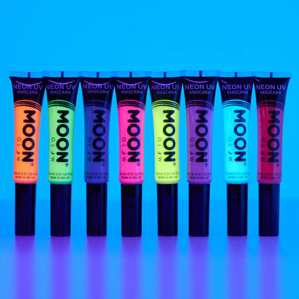 Moon Glow Mascara Neon UV Rosa Intenso 15ml