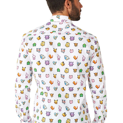 Camicia Pixel Pokémon Uomo OppoSuits