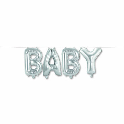 Set di palloncini nascita con lettere Baby 36 cm