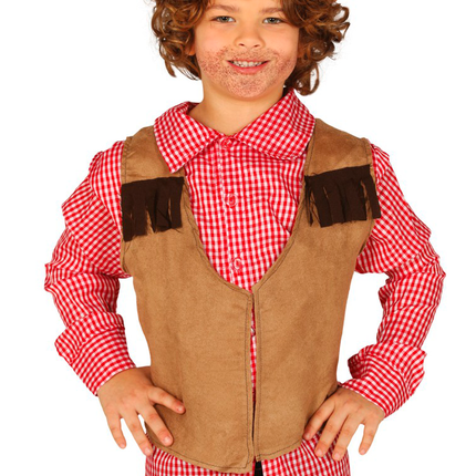 Gilet Cowboy Bambino 5/7 anni