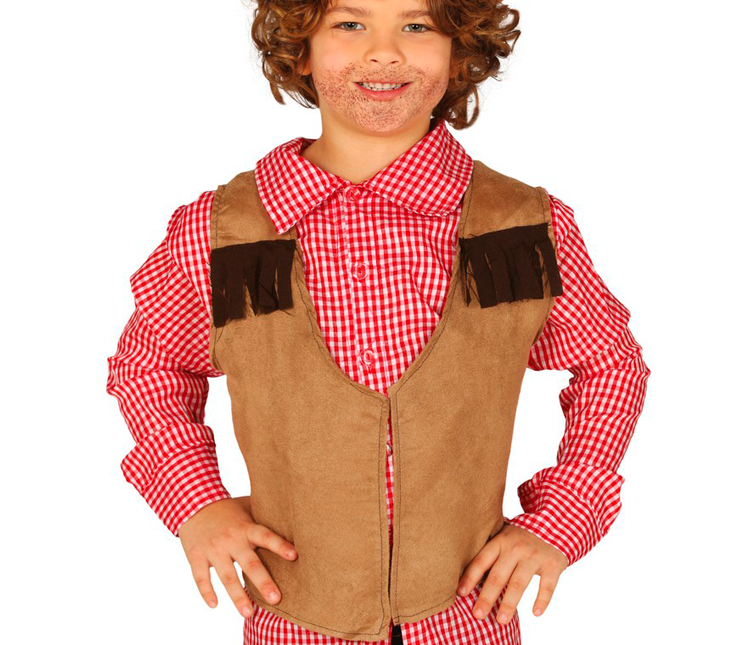 Gilet Cowboy Bambino 5/7 anni