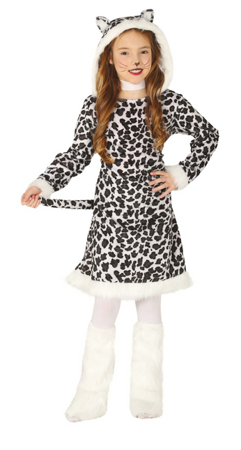 Vestito leopardo bambino