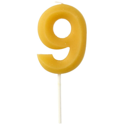 9 anni Candele da 4,5 cm