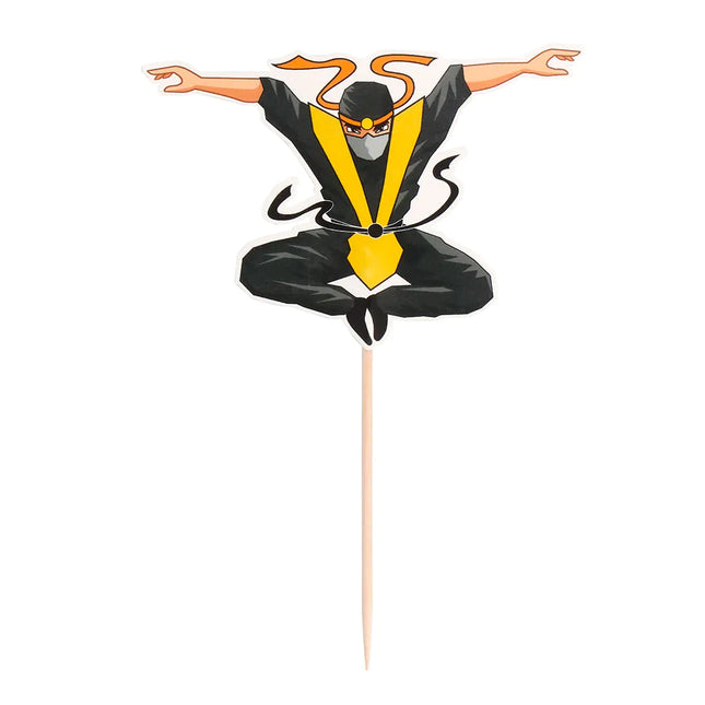 Ninja Cake topper 5 pezzi