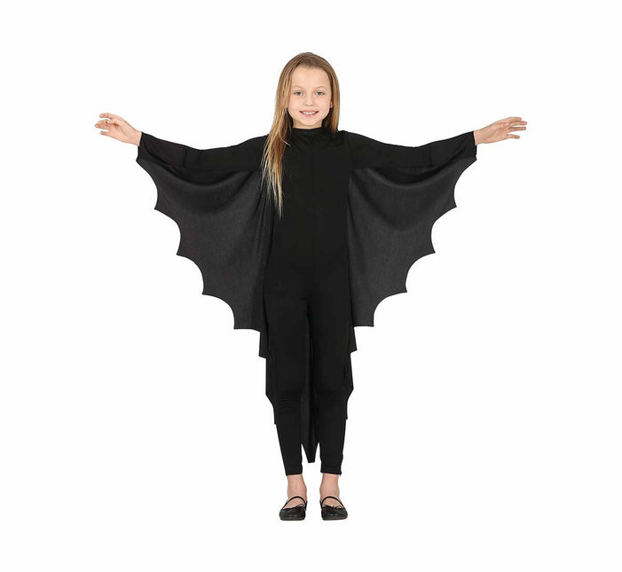 Costume di Halloween nero da pipistrello bambino