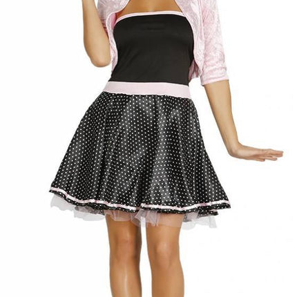 Costume Grease Donna Rosa anni '50