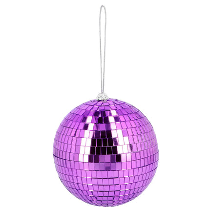 Discoball viola da 15 cm