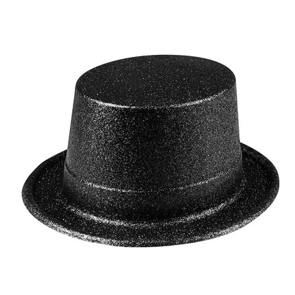 Cappello nero glitterato 29 cm