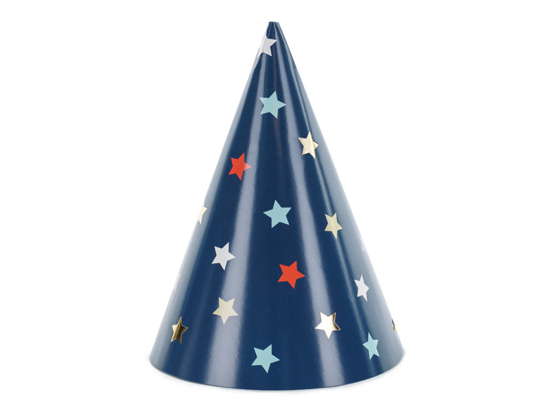 Cappelli da festa a forma di stella 6 pezzi