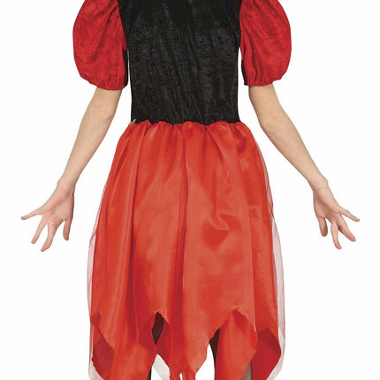 Costume di Halloween da diavolo per bambina