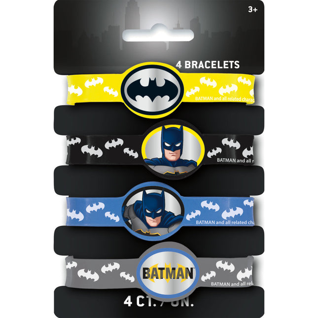 Braccialetti di Batman 4 pezzi