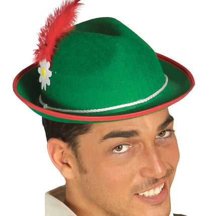 Cappello Oktoberfest Tiroler Verde