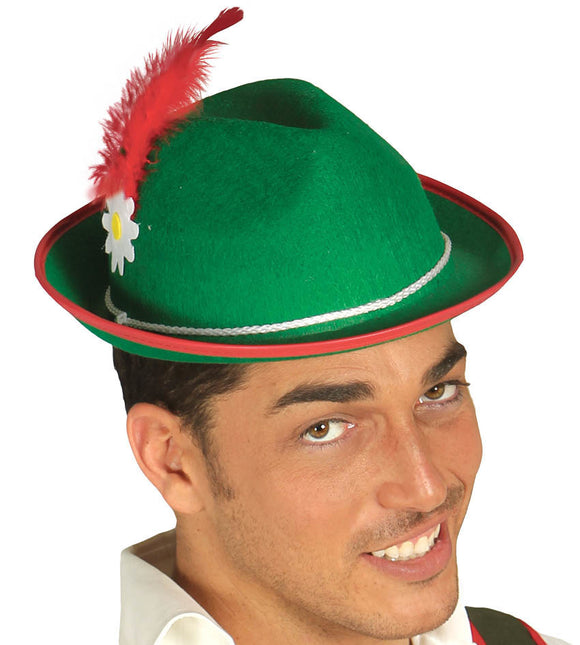 Cappello Oktoberfest Tiroler Verde