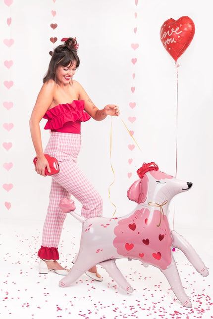 Foil balloon Heart ''I love you'', 45 cm, mix - Partywinkel - 5904555010765