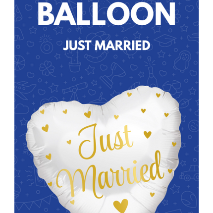 Palloncino in foil Just Married