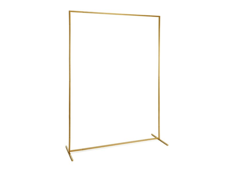 Gouden Backdrop Frame 2m - Partywinkel - 5904555042810