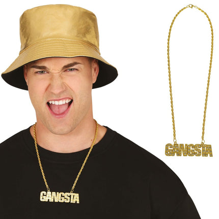 Gouden Ketting Gangsta - Partywinkel - 8434077167977