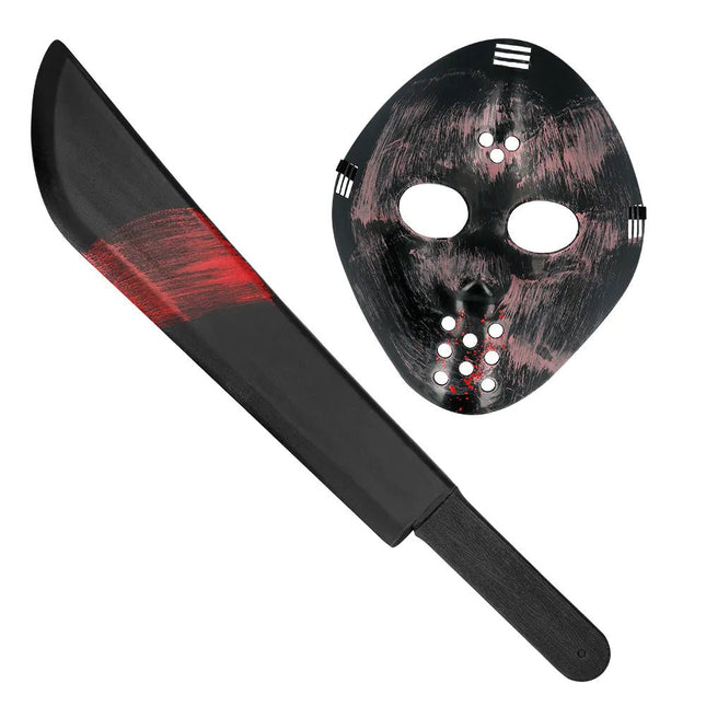 Halloween Accessoireset Killer 2 delig - Partywinkel - 8712026723611