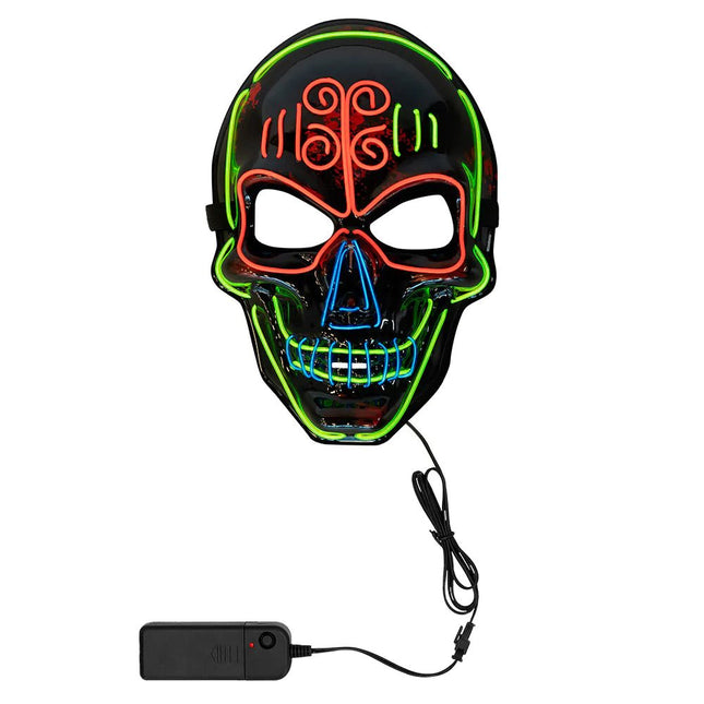 Halloween Masker Led Huesude - Partywinkel - 8712026723635