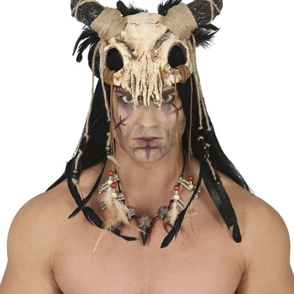 Halloween Masker Ram Schedel - Partywinkel - 8434077120712