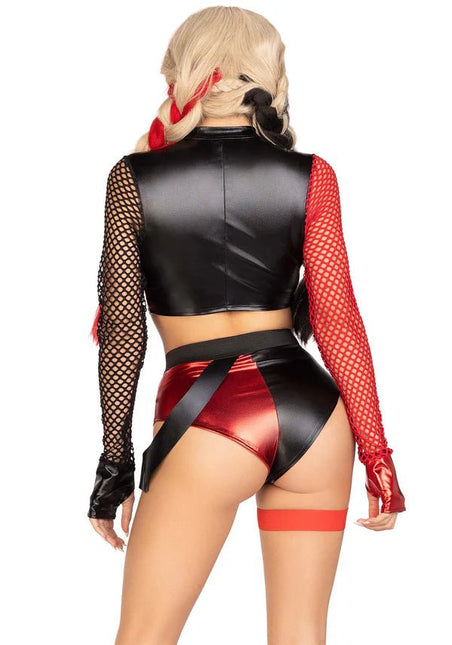 Harley Quinn Kostuum Dames Leg Avenue - Partywinkel - 714718567624