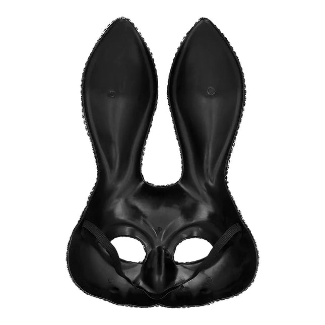 Konijn Masker Zwart - Partywinkel - 8712026001870