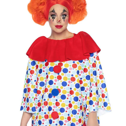 Tuta da clown Colorata Donna Leg Avenue