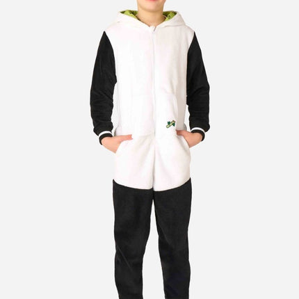 Panda Onesie Zwart Wit Kind - Partywinkel - 8720629387789