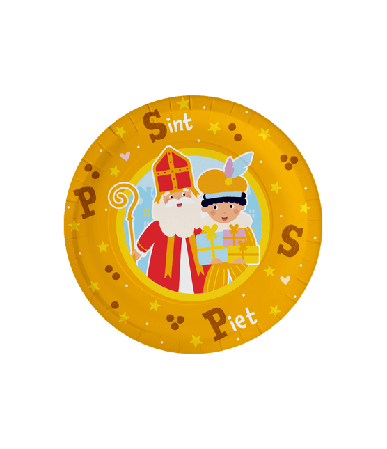 Piatti Sinterklaas 22,6 cm 8 pezzi